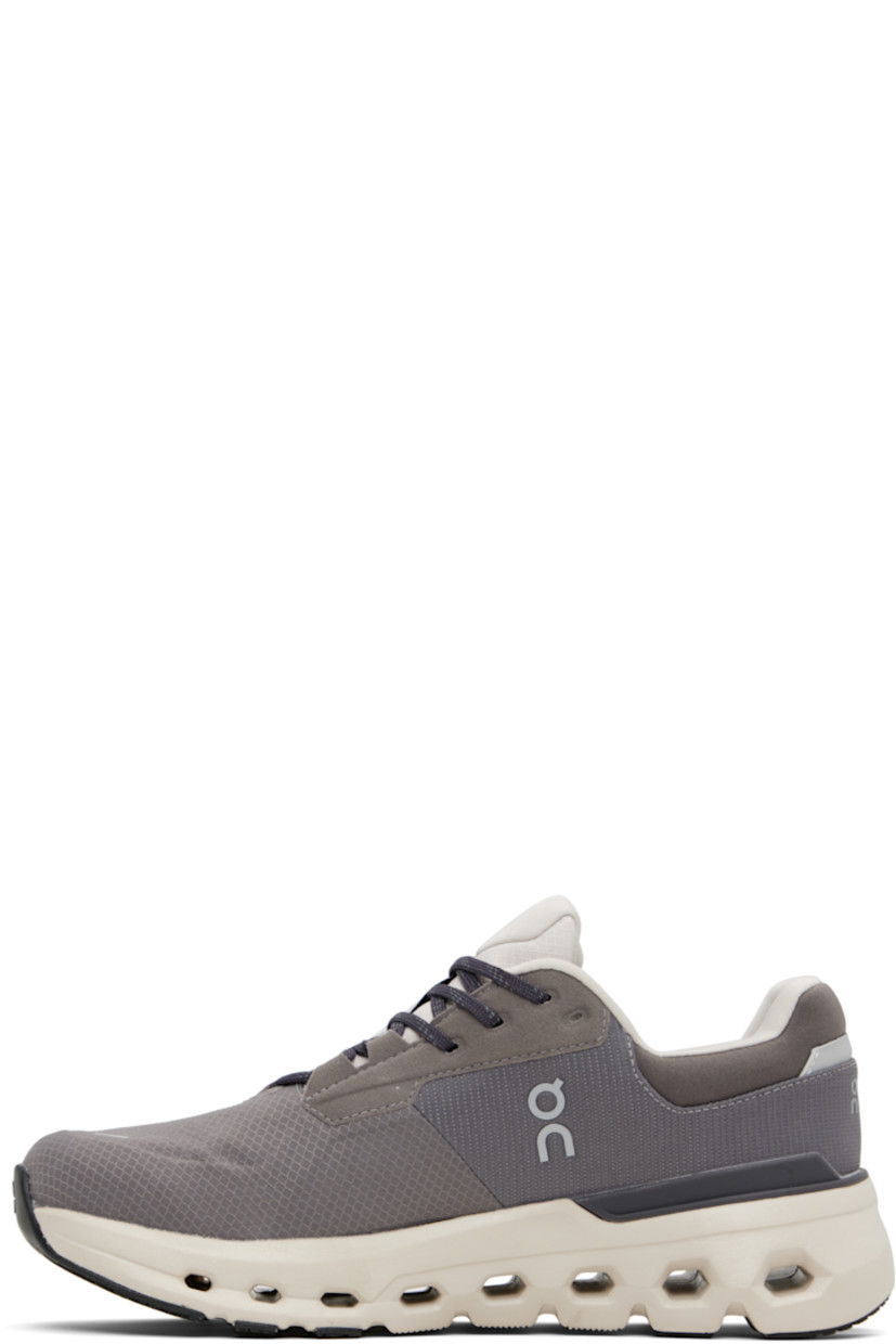 Low-top recycled ripstop sneakers.

· Waterproof
· Reflective logos bonded throughout
· Logo embossed at toe
· Lace-up closure
· Padded tongue and collar
· Jersey lining
· Cushioned CloudTec® Helion™ superfoam rubber midsole
· Treaded rubber sole

Supplier color: Eclipse/Eclipse