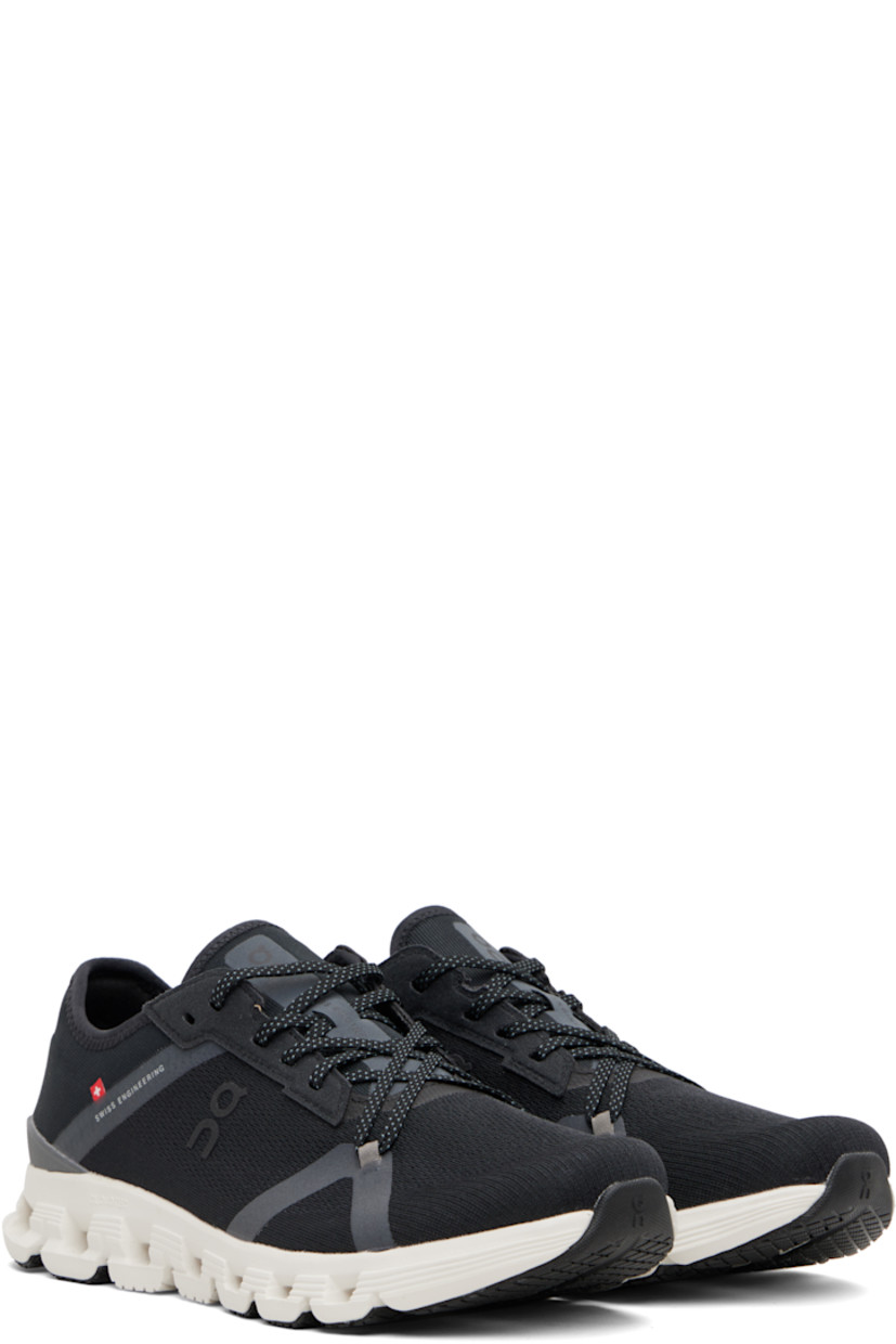 Low-top lightweight recycled mesh sneakers.

· Bonded trim throughout
· Lace-up closure
· Logo printed at tongue
· Padded collar
· Logo bonded at sides and heel tab
· Jersey lining
· Cushioned CloudTec® foam rubber midsole
· Treaded Speedboard® rubber sole

Supplier color: Black/Asphalt