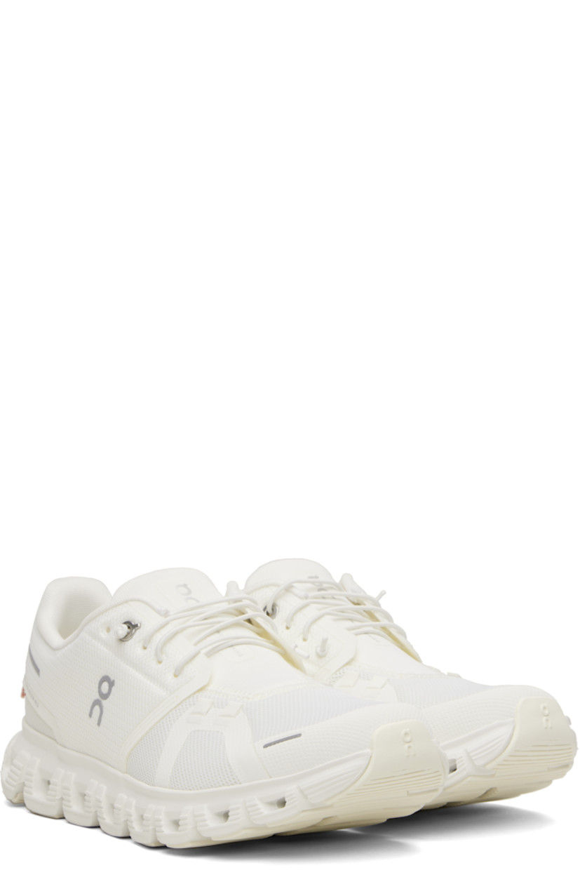 Low-top recycled mesh sneakers.

· Reflective trim and logo bonded throughout
· Elasticized lace-up closure 
· Logo bonded at padded tongue 
· Padded collar
· Logo flag at outer side
· Jersey lining 
· Zero-Gravity CloudTec® rubber midsole 
· Speedboard® treaded rubber sole 

Supplier color: White/White