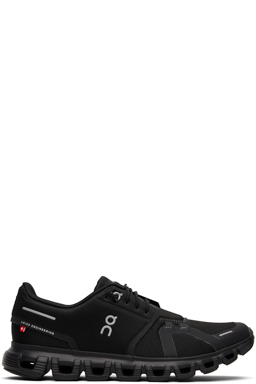 Low-top recycled mesh sneakers.

· Reflective logo and bonded trim throughout
· Elasticized lace-up closure
· Logo bonded at padded tongue
· Padded collar
· Logo flag at outer side
· Jersey lining
· Zero-Gravity CloudTec® foam rubber midsole
· Treaded Speedboard® at rubber sole

Supplier color: Black/Black