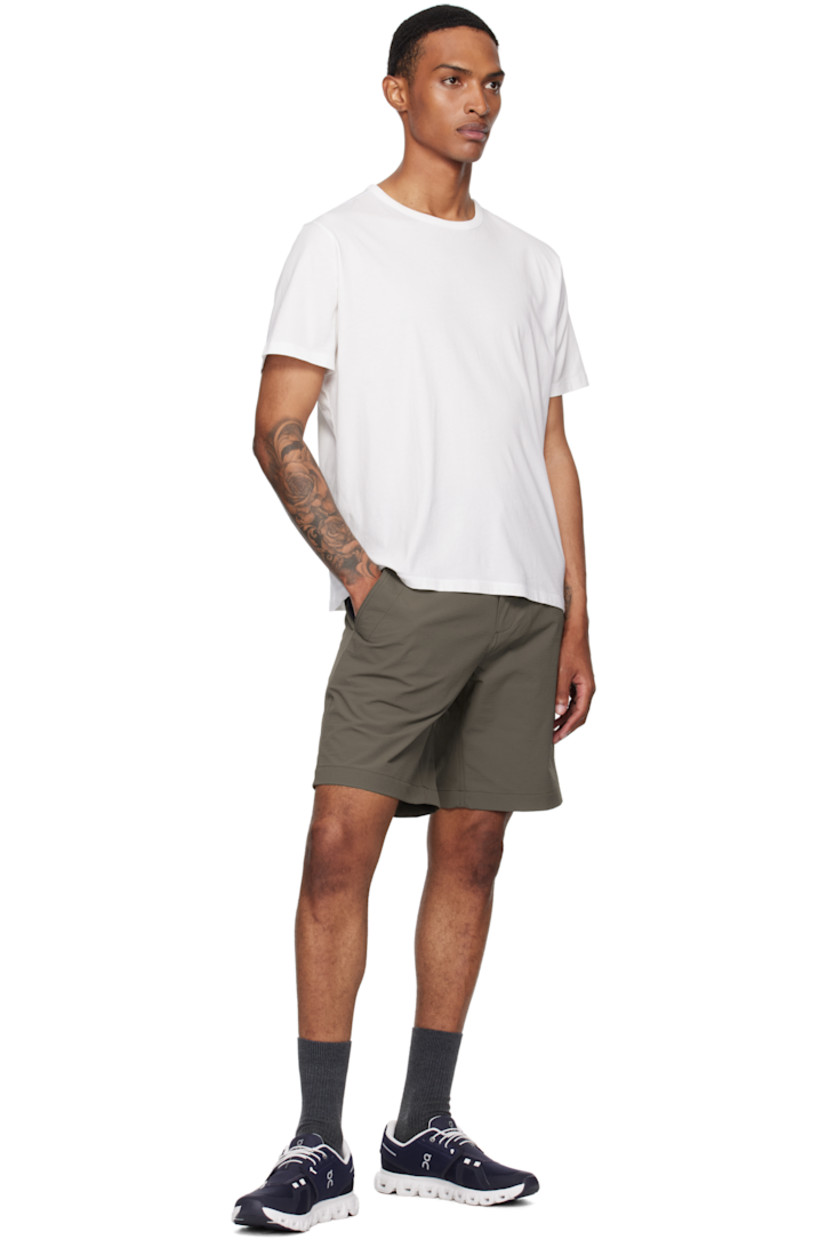 Low-top recycled mesh sneakers.

· Reflective trim and logos bonded throughout
· Elasticized lace-up closure
· Padded tongue and collar
· Zero-Gravity CloudTec® foam rubber midsole
· Treaded Speedboard® rubber sole

Supplier color: Midnight/White