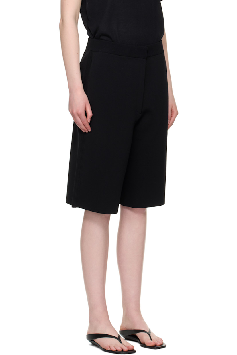 Knit stretch viscose- and recycled nylon-blend shorts.

· Rib-knit elasticized waistband
· Two-pocket styling
· Zip fly

Supplier color: Black