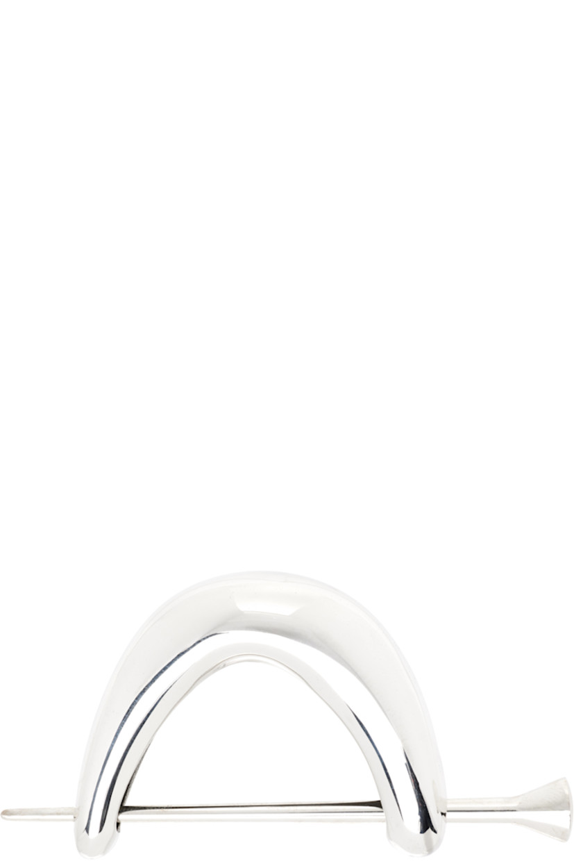 Hair pin in sterling silver.

H1.5" x W3"

Supplier color: Silver