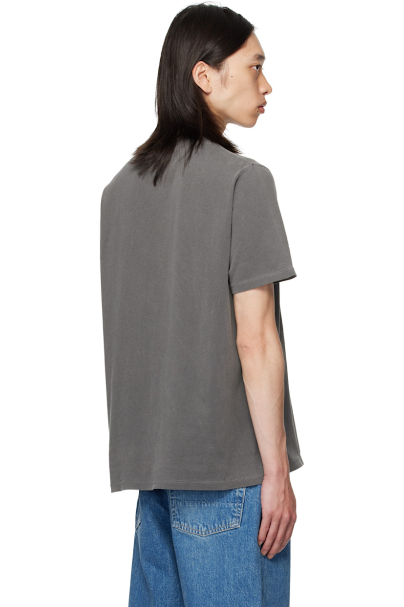 Cotton jersey T-shirt. 

· Fading throughout 
· Rib-knit crewneck 

Supplier color: Worn black legacy jersey