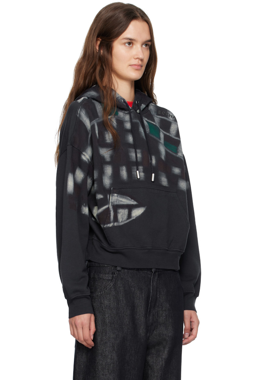 Brushed French terry hoodie. 

· Garment-dyed 
· Graphic pattern throughout 
· Drawstring at hood
· Kangaroo pocket at front 
· Rib-knit hem and cuffs
· Bonded logo at shoulder
· Dropped shoulders

Each item is unique. Please note coloration may vary.

Supplier color: Porcupine