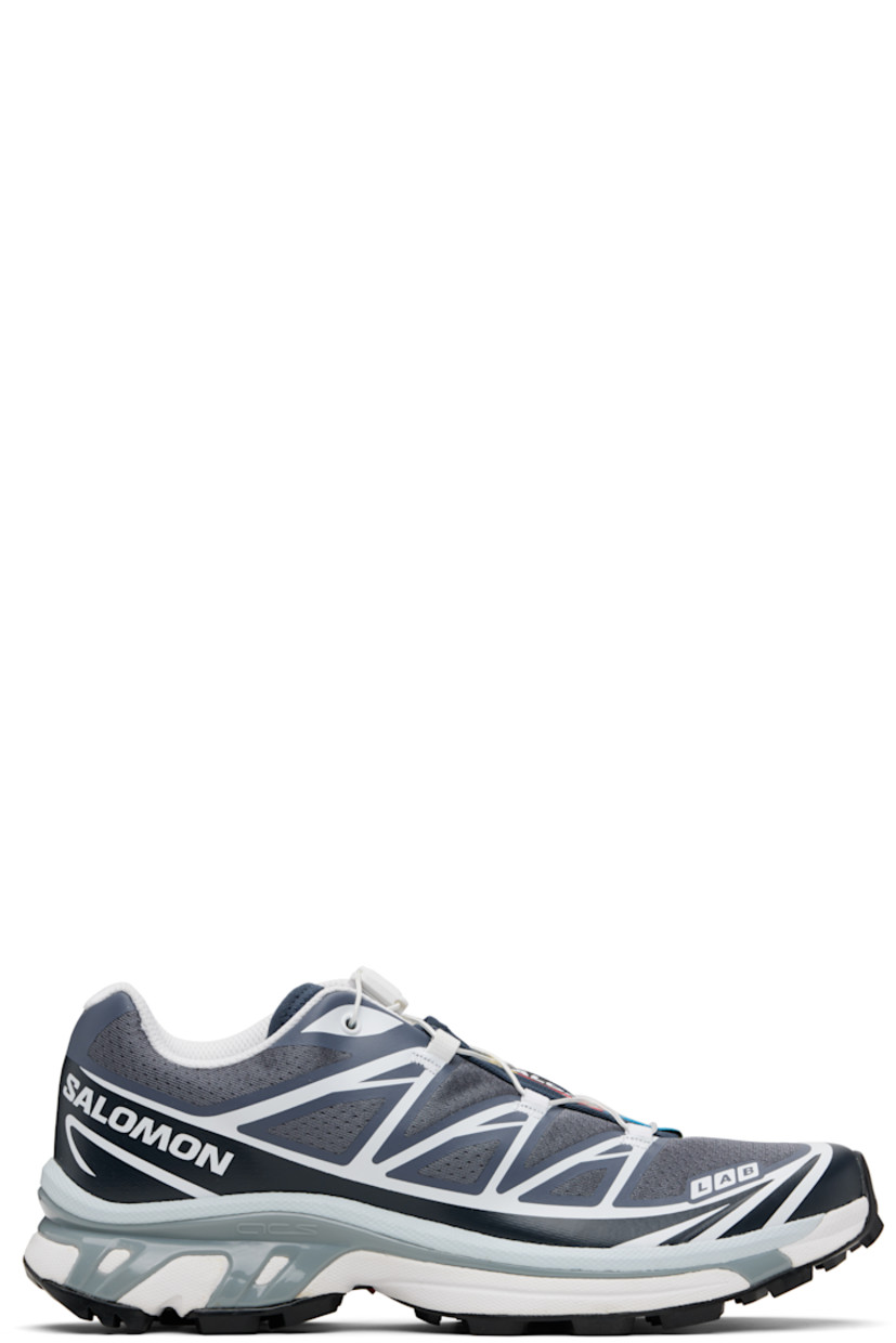 Low-top mesh sneakers.

· Bonded trim throughout
· Logo embossed at toe
· Quicklace™ closure
· Logo patch at vamp
· Logo-woven pull-loop at tongue
· Padded tongue and collar
· Bonded sensiFIT™ panel at sides
· Logo printed at outer side
· Molded OrthoLite® insole
· EndoFit™ mesh lining
· Agile Chassis™ System at EnergyCell midsole
· Treaded Mud Contagrip® rubber sole

Supplier color: Grisaille/Blue nights/Quarry