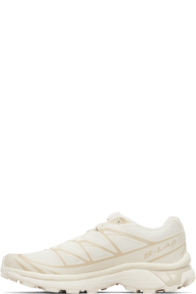 Low-top mesh sneakers.

· Bonded trim throughout
· Quicklace® closure
· Logo patch at vamp
· Logo-woven pull-loop at padded tongue
· Padded collar
· Bonded sensiFIT™ panel at sides
· Text printed at inner side
· Logo printed at outer side
· Molded OrthoLite® footbed
· EndoFit™ mesh lining
· Agile Chassis™ System at foam rubber EnergyCell midsole
· Treaded Mud Contagrip® rubber sole

Supplier color: Vanilla ice/Vanilla ice/Almond milk