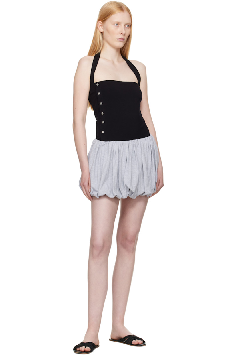 Stretch viscose jersey top.

· Straight neck
· Fixed halter strap
· Press-stud closure at side seam

Available exclusively at SSENSE.

Supplier color: Black