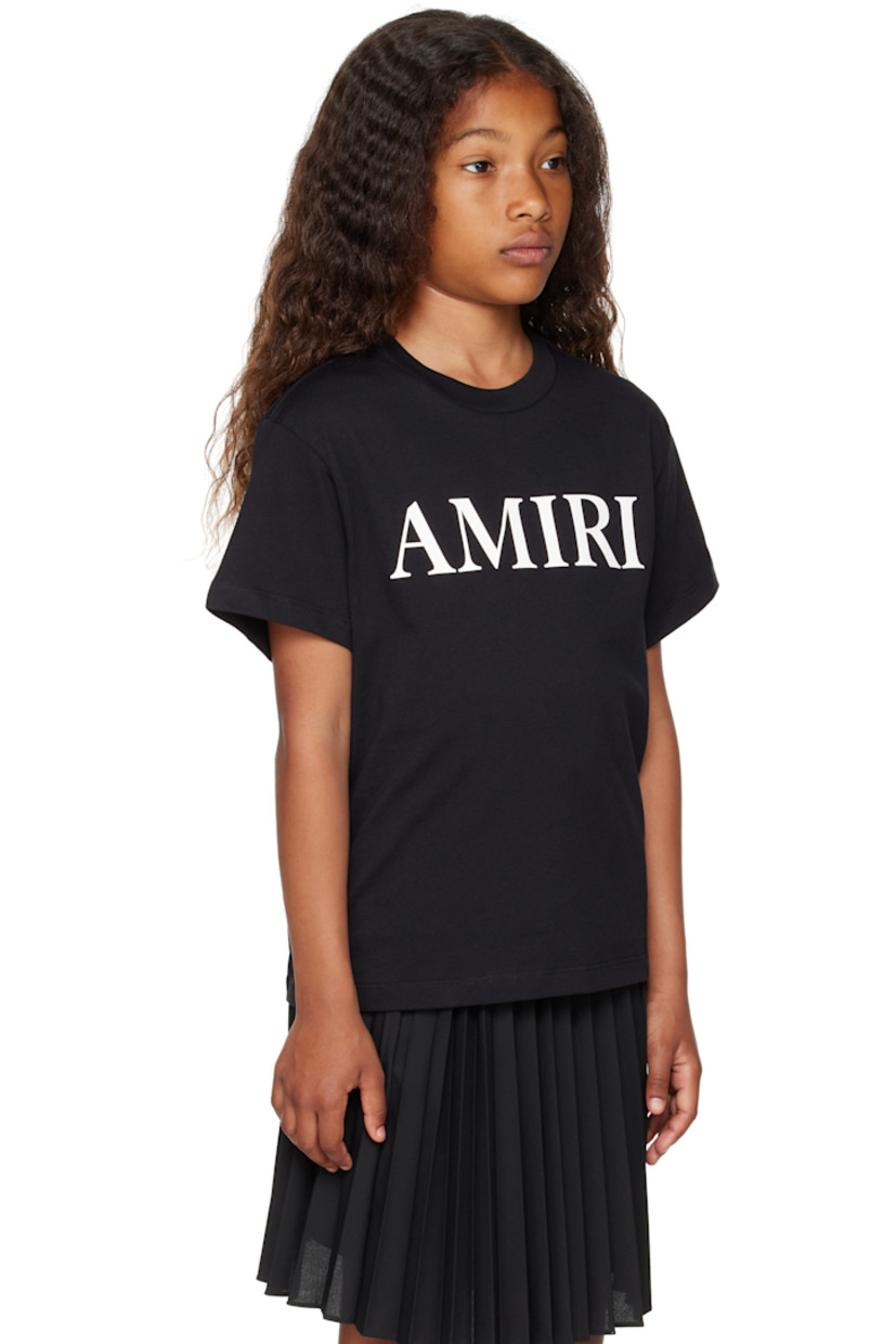 Cotton jersey T-shirt. 

· Rib-knit crewneck
· Logo printed at front 
· Machine-wash

Part of the Core collection. 

Supplier color: Black

Model measures 51.97" / 132 cm tall and wears size 8Y.

Size: child's height
4Y: 41.25" / 105 cm 
6Y: 46.75" / 118.5 cm 
8Y: 52.25" / 132.5 cm 
10Y: 55.25" / 140.5 cm 
12Y: 58.5" / 148.5 cm