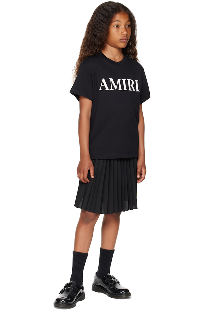 Cotton jersey T-shirt. 

· Rib-knit crewneck
· Logo printed at front 
· Machine-wash

Part of the Core collection. 

Supplier color: Black

Model measures 51.97" / 132 cm tall and wears size 8Y.

Size: child's height
4Y: 41.25" / 105 cm 
6Y: 46.75" / 118.5 cm 
8Y: 52.25" / 132.5 cm 
10Y: 55.25" / 140.5 cm 
12Y: 58.5" / 148.5 cm