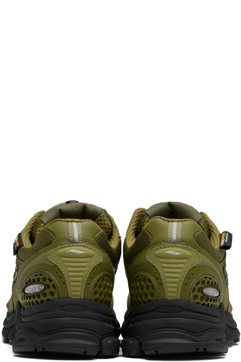 Low-top CORDURA® mesh and faux-leather sneakers.

· Rubberized and bonded trim throughout
· Logo embossed at vamp
· Cord-lock lace-up closure
· Logo patch at padded tongue
· Padded collar
· Logo appliqué at sides
· Logo printed at heel counter
· Mesh lining
· ProGrid foam rubber midsole
· Treaded XT-900 rubber sole

Supplier color: Avocado