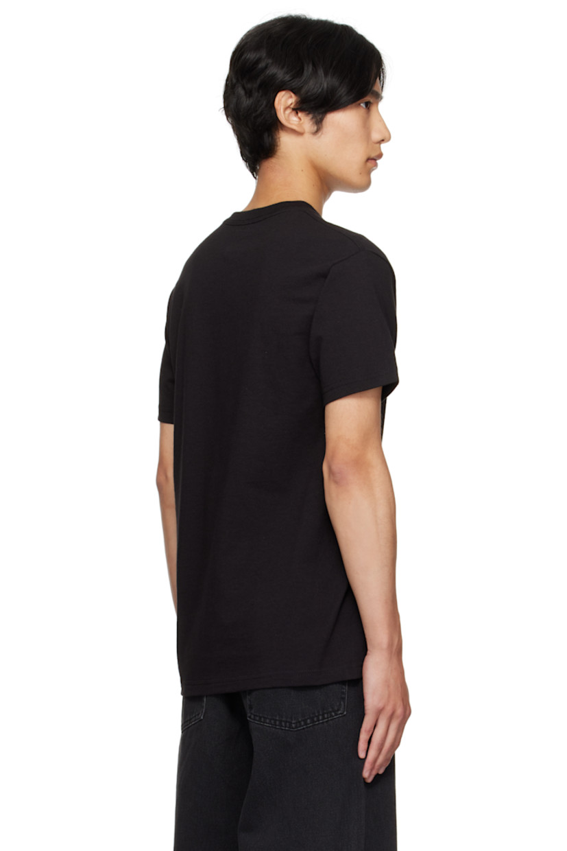 Cotton jersey T-shirt.

· Rib-knit crewneck
· Text and graphic printed at front

Part of the Jaws capsule.

Supplier color: Black
