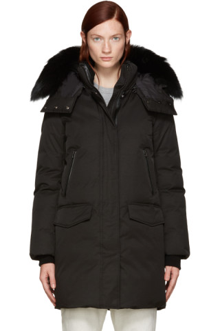 Mackage: Black Down Juana Down Coat | SSENSE