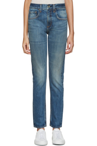 rag & bone: Blue Marylin Jeans | SSENSE