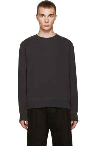 Acne Studios: Black Vintage Casey Pullover | SSENSE