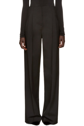 Protagonist: Black Wide-Leg Trousers | SSENSE