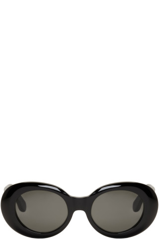 Acne Studios: Black Mustang Sunglasses | SSENSE