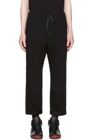 Diesel: Black P-Idaho Trousers | SSENSE