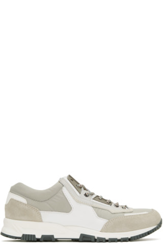 Lanvin: Grey Running Sneakers | SSENSE