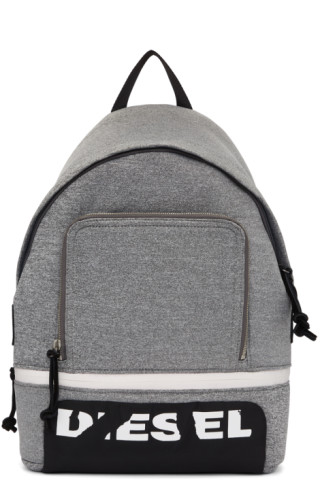 Diesel: Grey F-Scuba Backpack | SSENSE