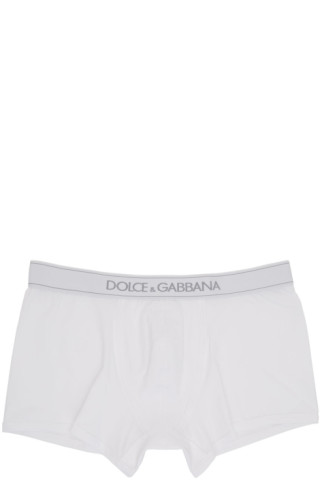 Dolce & Gabbana: White Boxer Briefs | SSENSE