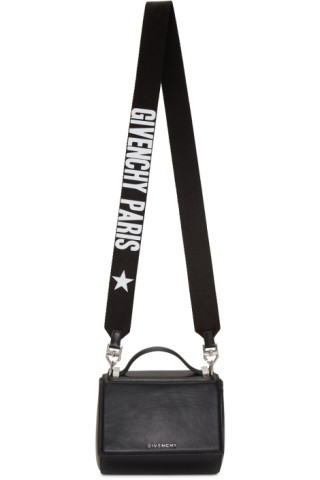 Givenchy: Black Mini Pandora Box Bag | SSENSE