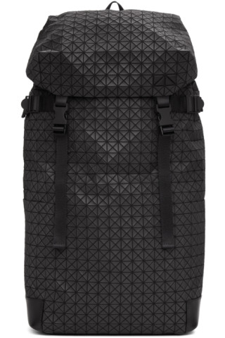 Bao Bao Issey Miyake: Black Hiker Hairline Rucksack | SSENSE Canada