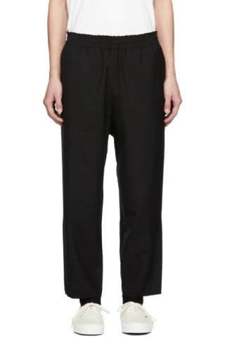 Camiel Fortgens: Black Grandma Trousers | SSENSE