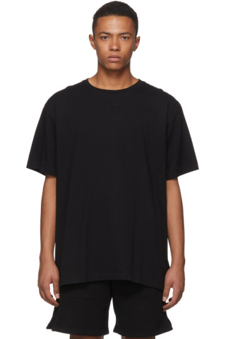 Off-White: Black Marker Arrows Oversized T-Shirt | SSENSE