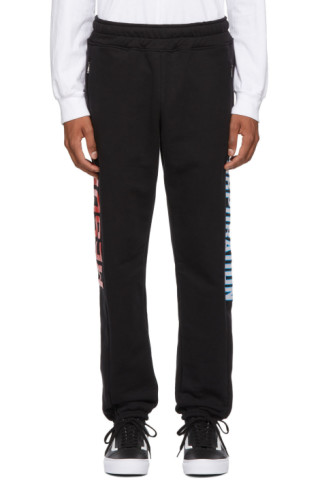 Resort Corps: Black Goon Lounge Pants | SSENSE