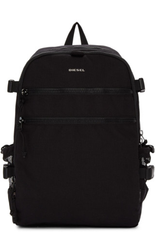 Diesel: Black F-Urbhanity Backpack | SSENSE