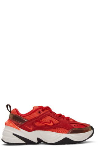 m2k tekno red suede