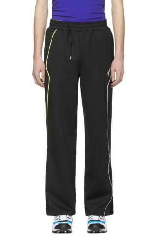 ADER error: Black Thunder Track Pants | SSENSE