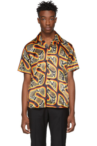 SSS World Corp: Multicolor Snake Hawaiian Shirt | SSENSE