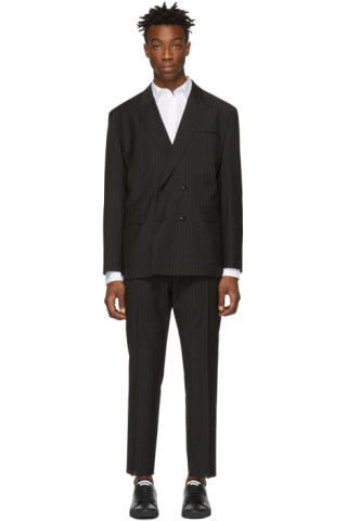 Hugo: Black Ulan/Farlys Oversized Suit | SSENSE