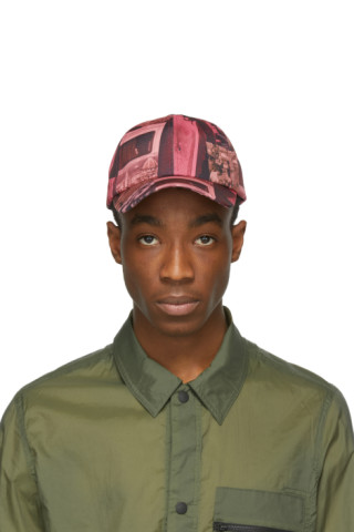 Paul Smith: SSENSE Exclusive Pink Paul's Photo Baseball Cap | SSENSE