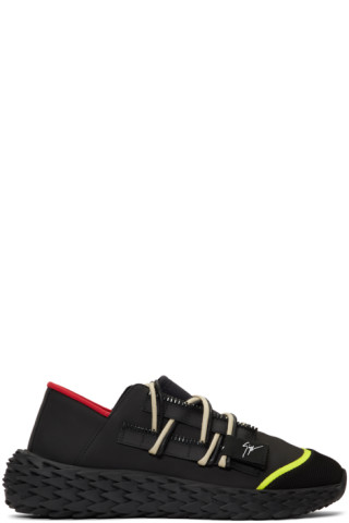 Giuseppe Zanotti: Black Urchin Sneakers | SSENSE