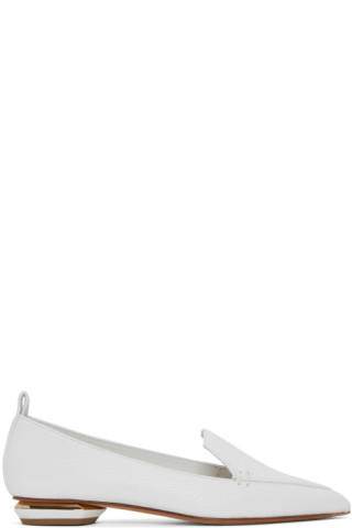 Nicholas Kirkwood: White Beya Loafers | SSENSE