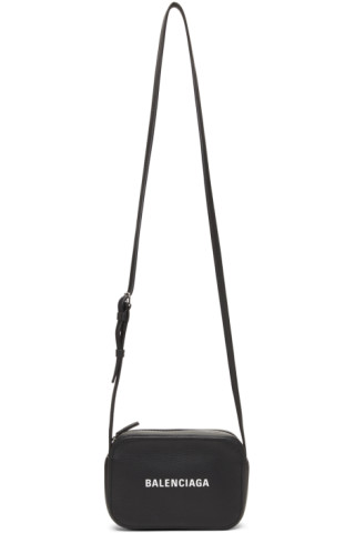 Balenciaga: Black XS Everyday Camera Bag | SSENSE