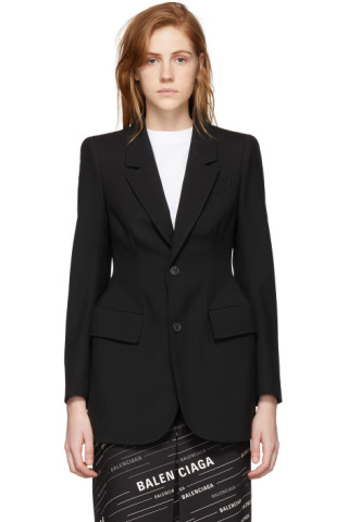 balenciaga hourglass jacket