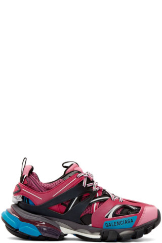 pink balenciaga track sneakers