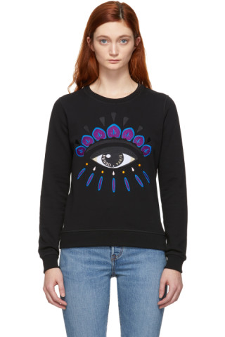 Kenzo: Black Eye Sweatshirt | SSENSE