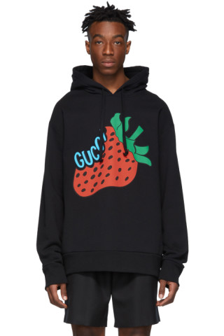 gucci strawberry hoodie