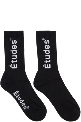 Études: Logo Member Socks | SSENSE