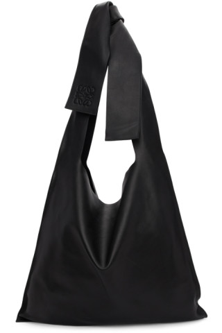 Loewe: Black Bow Tote | SSENSE