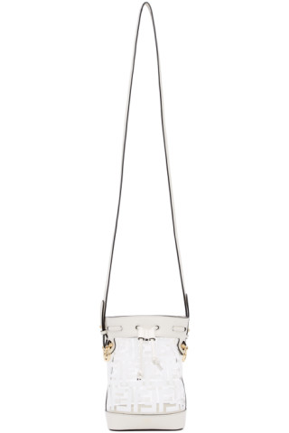 fendi clear bucket bag