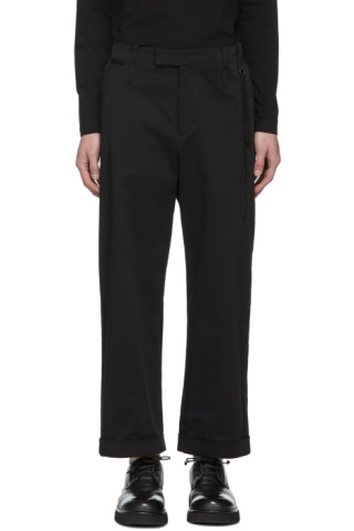 Craig Green: Black Uniform Trousers | SSENSE