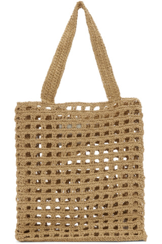 Lauren Manoogian: Brown New Net Tote | SSENSE