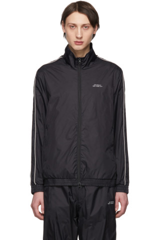 Saturdays NYC: Black Everett Track Jacket | SSENSE