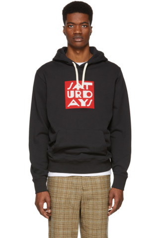 Saturdays NYC: Black Ditch Aperitif Hoodie | SSENSE